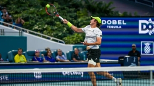 Joao Fonseca en el Miami Open 2025. Foto: Getty