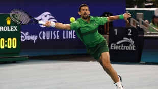 This is Novak Djokovic's potential lineup at the ATP Monte Carlo 2025. Photo: Getty Images.