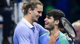 The fight between Alcaraz and Zverev for the second place in the ATP Ranking intensifies. Photo: Getty
