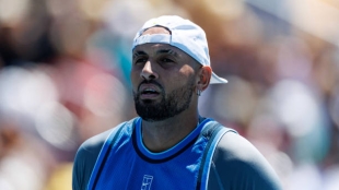 Nick Kyrgios, planes en tierra batida. Foto: gettyimages