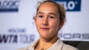 Mirra Andreeva se sincera en el WTA Stuttgart 2025. Foto: Getty