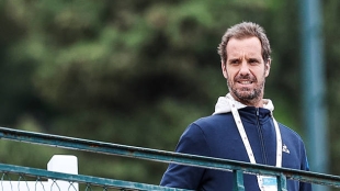 Richard Gasquet, ilusionado en Montecarlo. Foto: gettyimages