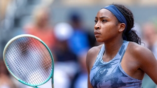Coco Gauff reveals that she "ghosted" Alcaraz on Instagram. Photo: Getty Images.