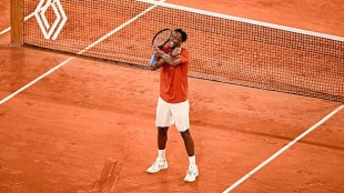 Monfils confesses the moment he knew he was going to win the match against Dellien. Photo: Getty Images