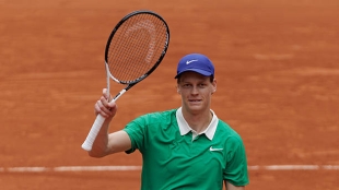 Sinner y la polémica de los horarios: "Tenemos la misma cantidad de partidos masculinos que femeninos en las pistas centrales". Foto: Gettyimages