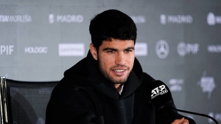 Carlos Alcaraz, precocidad con 22 años. Foto. gettyimages