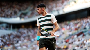 Order of play Sunday, June 1 at Roland Garros 2025: Alcaraz, in the third slot. Photo: Getty