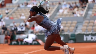 Cori Gauff gana a Bouzkova en Roland Garros 2025. Foto: gettyimages