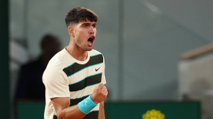 Carlos Alcaraz, schedule and where to watch with Shelton. Photo: gettyimages.