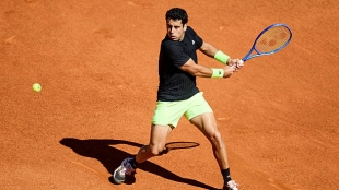Jaume Munar wins in Rome. Photo: gettyimages