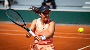 Leyre Romero, la gran noticia española de la fase previa. Fuente: Getty