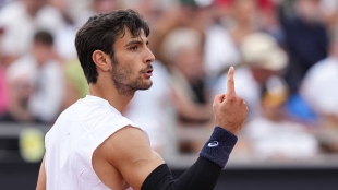 Lorenzo Musetti, aspiración al título. Foto: gettyimages