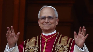 New Pope at the Foro Italico. Photo: gettyimages