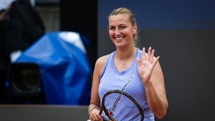 Petra Kvitova, victory in Rome. Photo: gettyimages