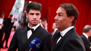 Nadal defiende a Alcaraz: "El documental no refleja la forma en que vive su carrera". Foto: Getty
