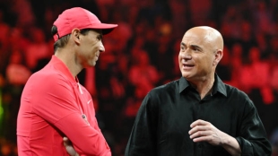 Agassi confesses how he saw Nadal for the first time: "I knew I would never beat him." Photo: Getty Images