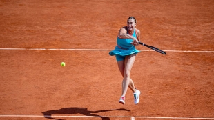 El dato que confirma el dominio de Sabalenka cuando gana el primer set. Foto: Gettyimages