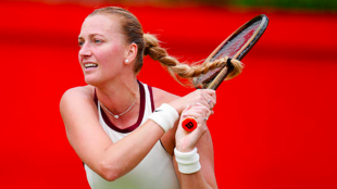 Petra Kvitova, under the watchful eye of Martina Navratilova. Source: Getty