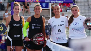 Sara Errani debuta en el circuito profesional de pádel. Fuente: Getty