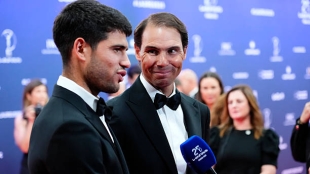 Alcaraz puede firmar una coincidencia increíble relacionada con Nadal en Roland Garros. Foto: Getty