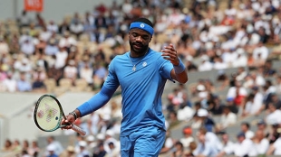 Tiafoe, sobre la polémica de Musetti y la juez de línea: "Es cómico". Foto: Getty