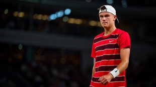 Rune admits issues with his physique: "I will never see what my potential is." Photo: Getty