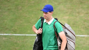 Jannik SInner, derrota con jugador fuera del top-20. Foto: gettyimages