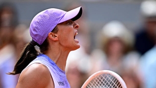 Iga Swiatek talks about Sinner. Photo: gettyimages