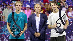 Alex De Miñaur alcanza su décimo título profesional. Fuente: Getty
