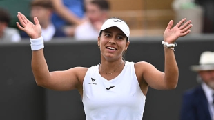 Bouzas enjoys and suffers against Kenin and repeats third round at Wimbledon. Photo: Getty Images.