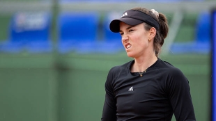 Burillo da guerra, pero no la suficiente para vencer a Waltert en el WTA Iasi. Foto: Gettyimages