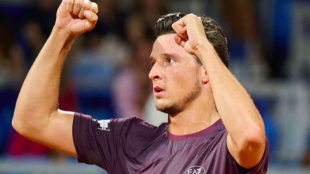 Luciano Darderi, champion in Umag. Source: Getty