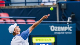 Shapovalov, after falling at home: "The last two times I played in Toronto, I didn't feel comfortable." Photo: Getty Images