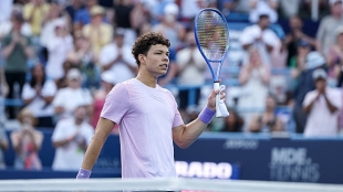 Shelton and the importance of adapting to the American heat: "Playing here in the summer is a challenge". Photo: Getty Images