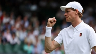 Sinner strolls in the Central at the expense of an innocent Vukic and awaits Martinez in the third round. Photo: Getty Images