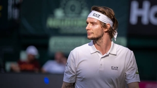 Bublik, finalist in Kitzbuhel. Photo: gettyimages