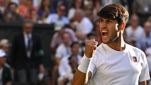 Carlos Alcaraz, clasificado a ATP Finals 2025. Foto: gettyimages