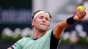 Ruud cumple sin dificultades ante Safiullin en Toronto. Foto: Getty