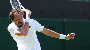 Medvedev gana en Huelva la Copa del Rey y vuelve a levantar un título. Foto: Getty