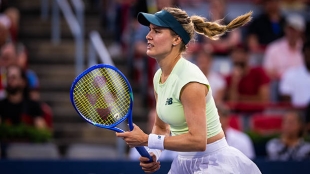 La peligrosa apuesta de Bouchard en el WTA Montreal 2025. Foto: Getty