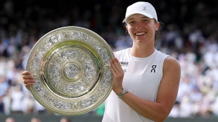 Swiatek, la primera en la lista de mayor prize money ganado de 2025. Foto: Getty