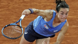 WTA Hamburgo 2025. Boisson demuestra su superioridad sobre tierra batida ante Grabher. Foto: Getty