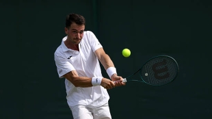 Pedro Martínez, historia de Wimbledon 2025. Foto: gettyimages