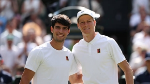 Sinner y Alcaraz, grandes títulos. Foto: gettyimages