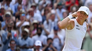 Swiatek, bicicletas en finales de Grand Slam. Foto: gettyimages