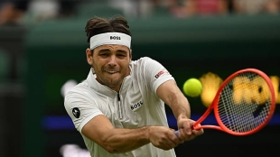 Taylor Fritz, reflexiones en Wimbledon 2025. Foto: gettyimages