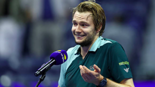 Alexander Bublik will be the next opponent of Jannik Sinner. Source: Getty