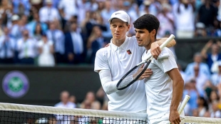 El dato que confirma que el Alcaraz-Sinner es la nueva rivalidad del tenis. Foto: Gettyimages