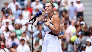 Sabalenka y la importancia de su ropa: "Cuanto mejor voy vestida, mejor juego". Foto: Gettyimages
