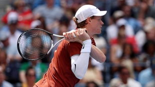Sinner y un estreno de campeón en el US Open: solo cede cuatro juegos ante Kopriva. Foto: Gettyimages